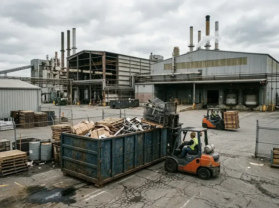 industrial-factory-scrap-conta-003 — frequently asked questions, Cheap Roll-off Dumpster Rentals in Denmark, WI